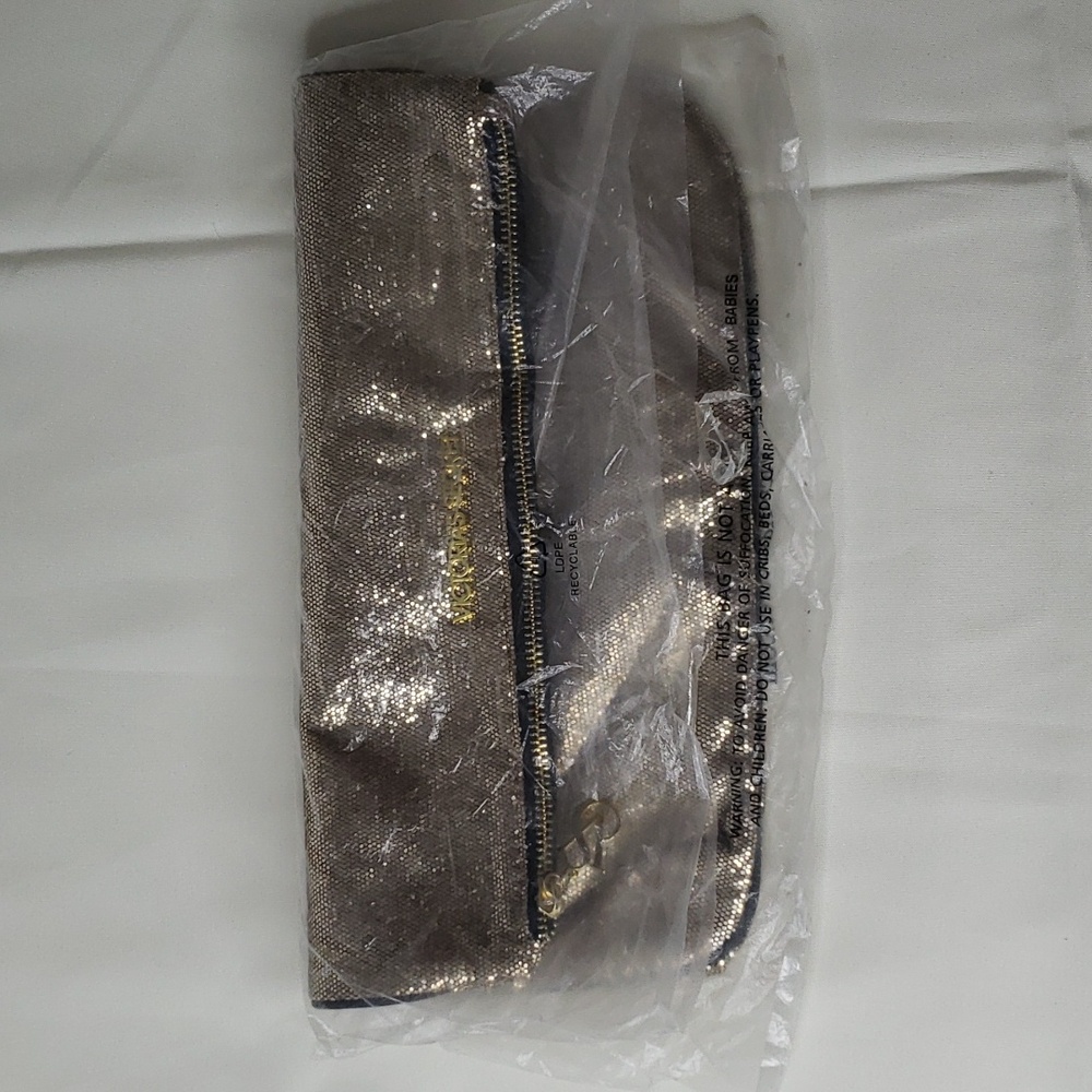Victoria Secret Golden Fold Bag